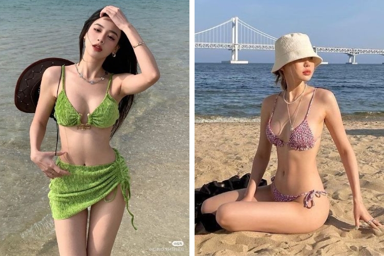 Trang phục đi Phú Quốc với bikini nóng bỏng