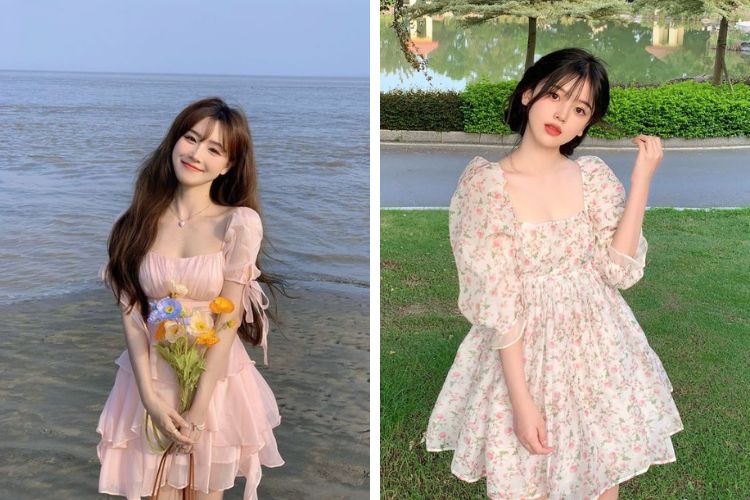 Thời trang dạo phố Phú Quốc với váy babydoll