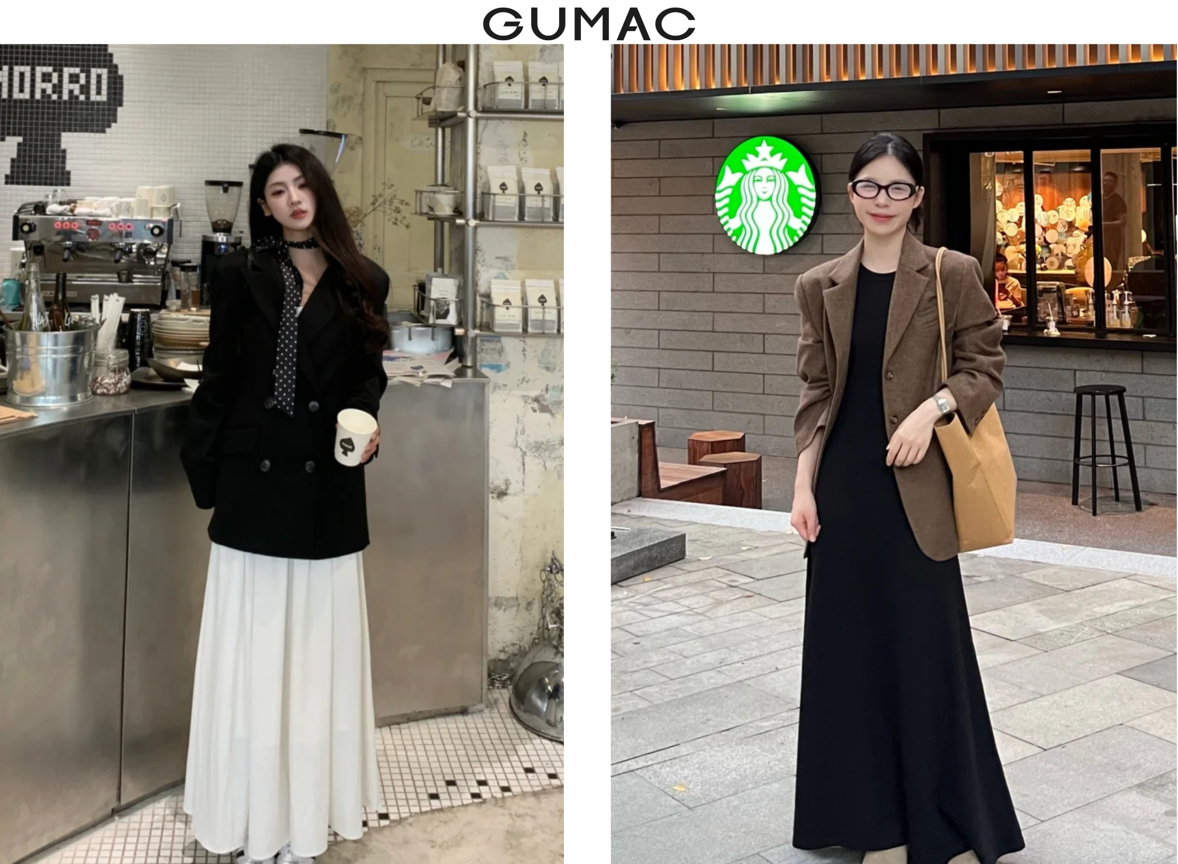 Đi Tam Chúc mặc đầm midi tay dài phối áo blazer