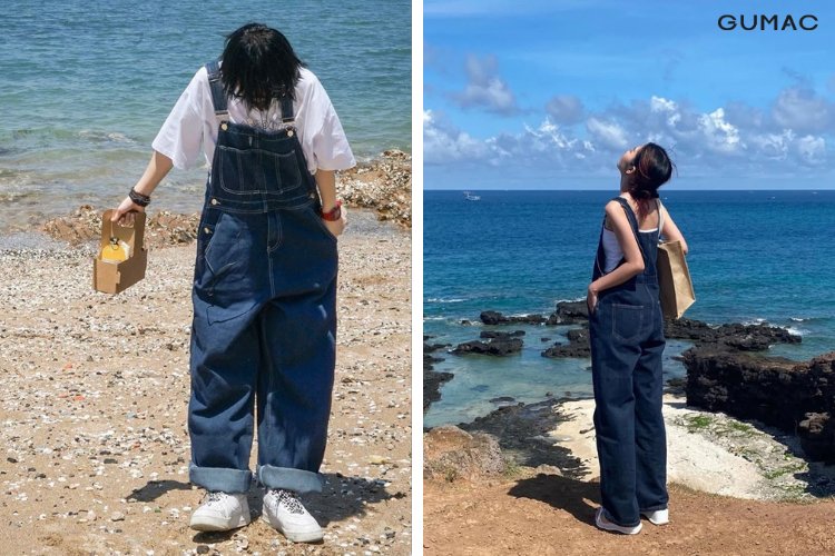 ca tinh cung set yem jeans mix ao thun