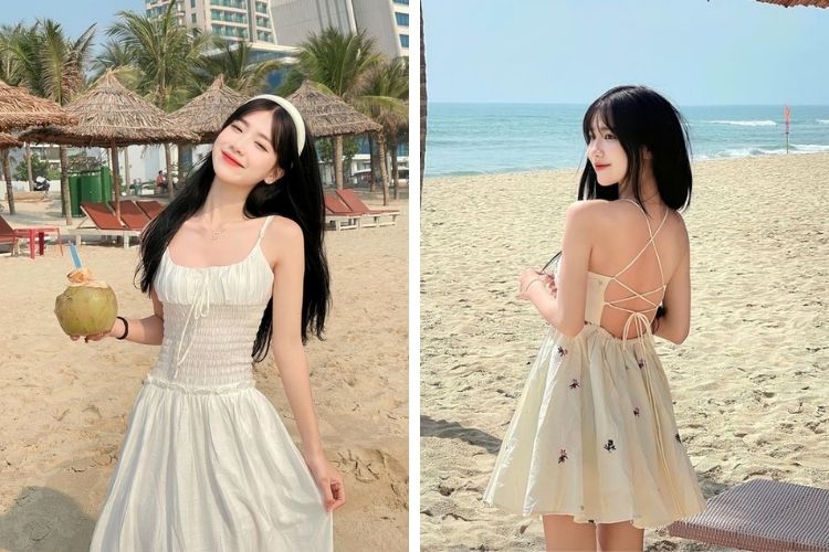 mix đồ đi vũng tàu cho nữ
