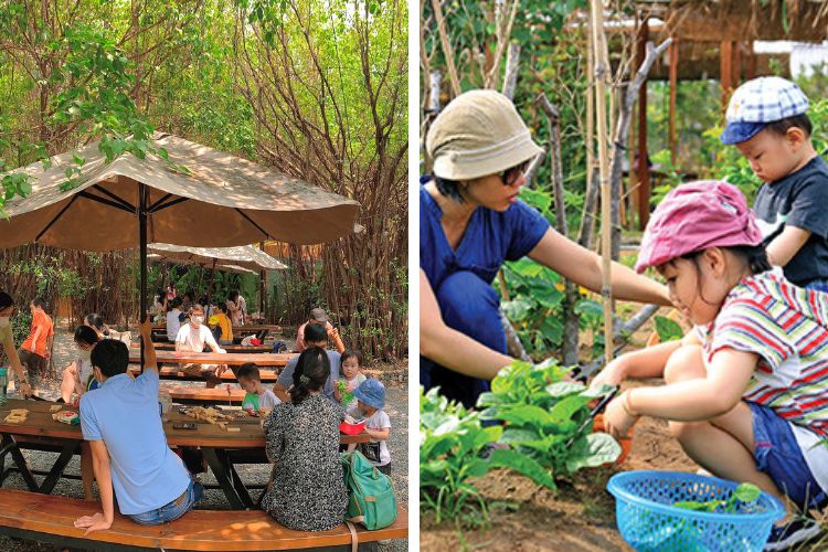Đi chơi 1/6 tại Family Garden Thảo Điền