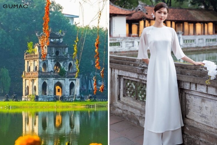 ho guom va khu pho co ha noi