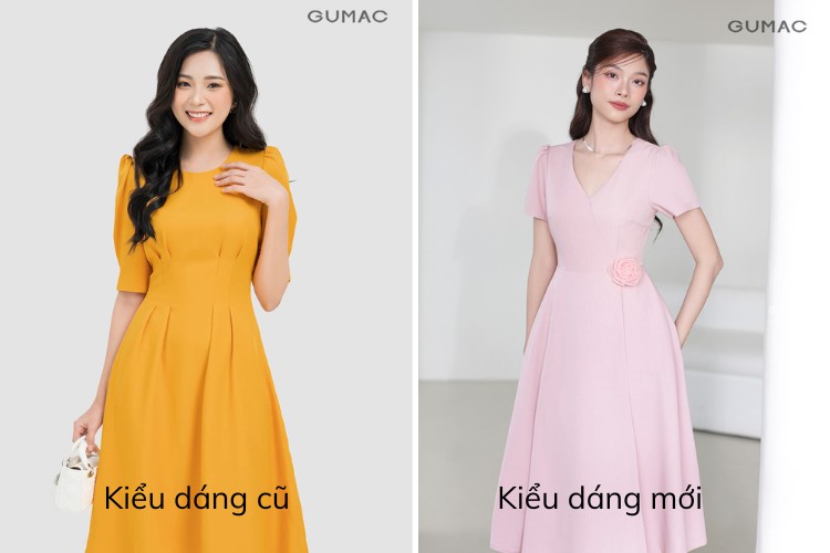 kham pha su thay doi cua san pham gumac kieu dang moi chat lieu moi