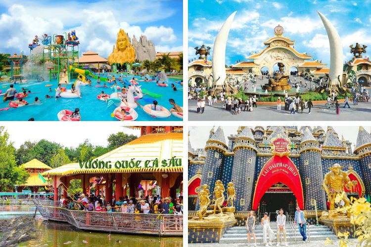 Đi chơi 1/6 tại khu du lịch Suối Tiên