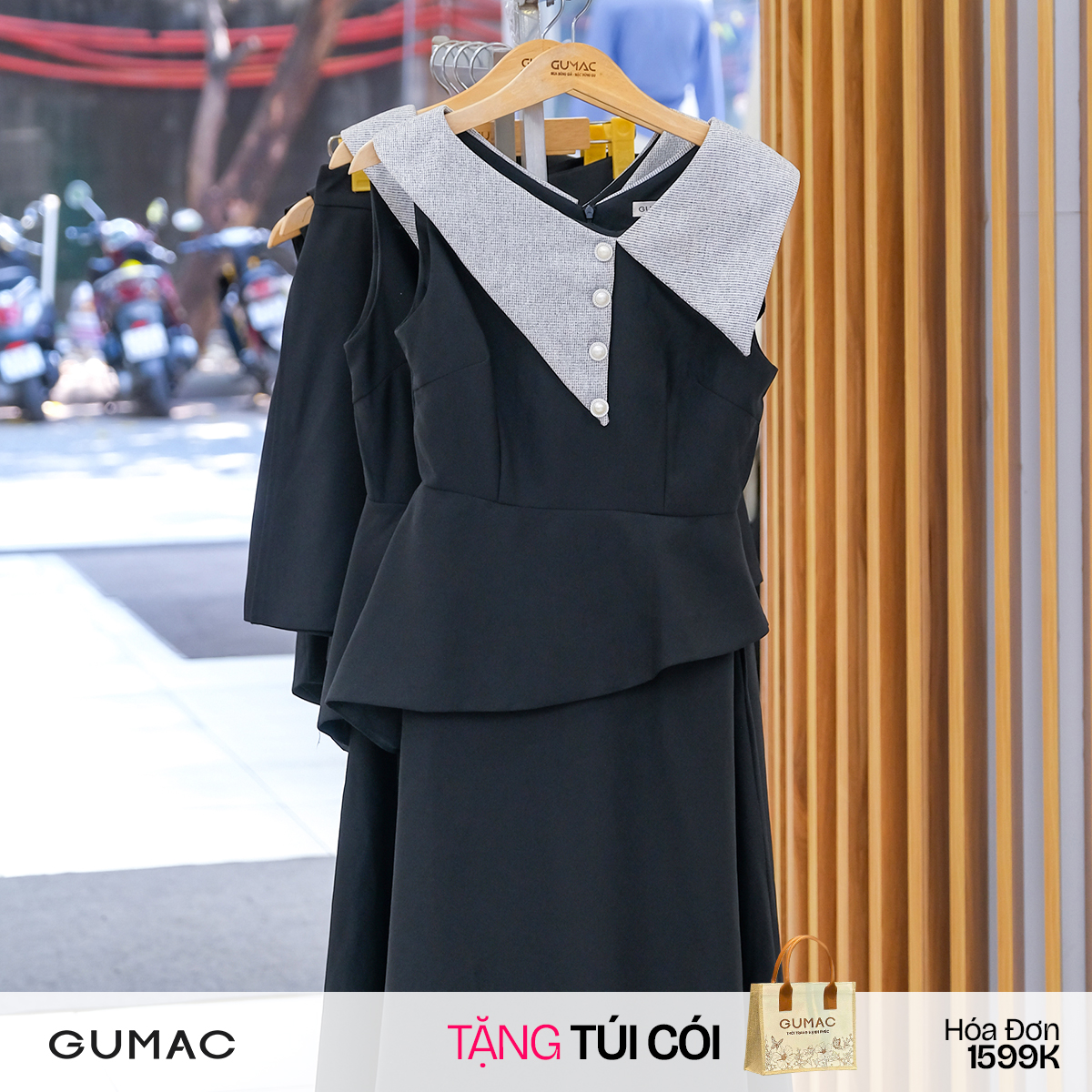 mua hang co hoa don 1599k duoc tang tui coi