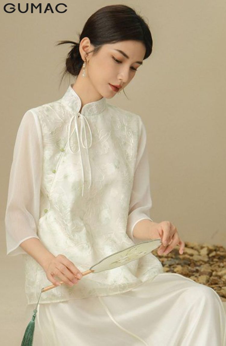 toc ngan mac ao dai hoc sinh
