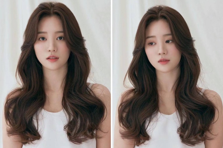 toc xoan nhe kieu chu S