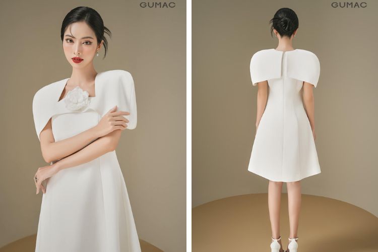 Váy Tay Bồng Nữ Tính