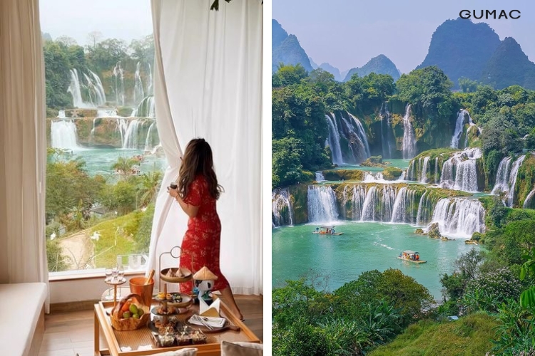 mặc áo gì khi đi Thác Bản Giốc