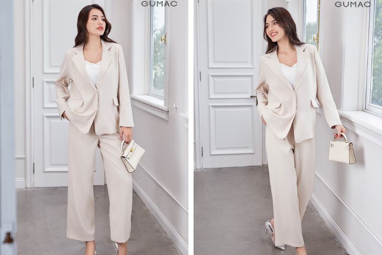 Áo blazer kết hợp quần âu khi đi phỏng vấn