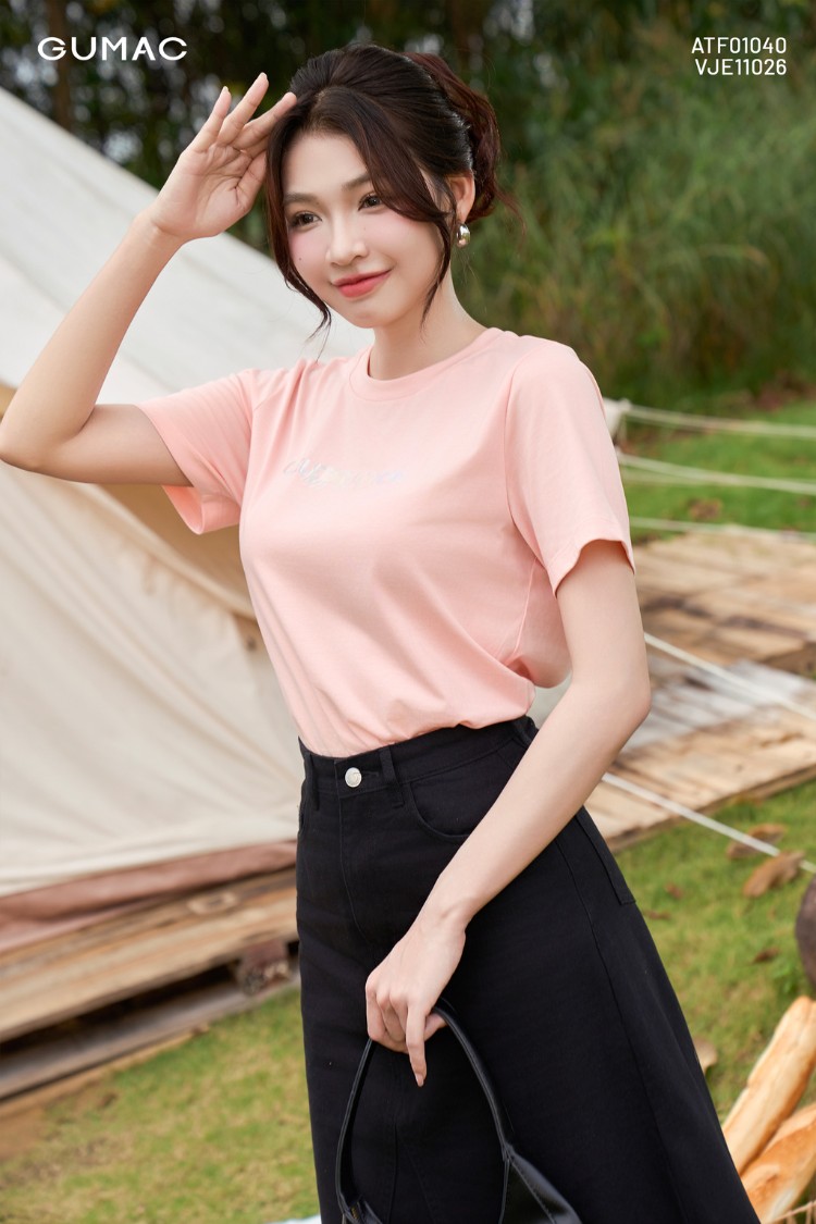ao thun nu mau huong ngay valentine