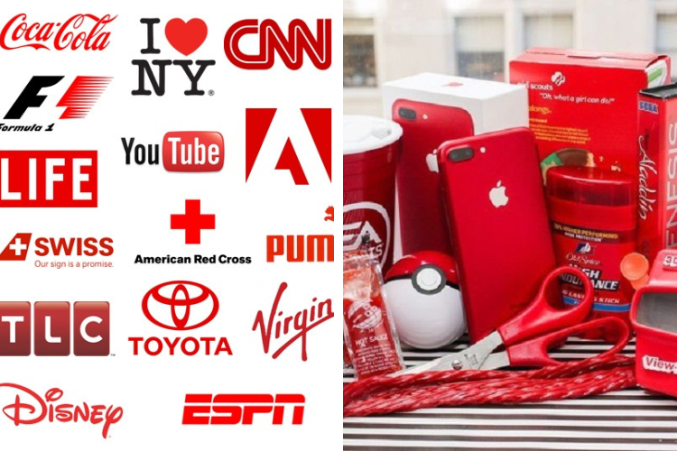 Ý nghĩa màu đỏ trong marketing