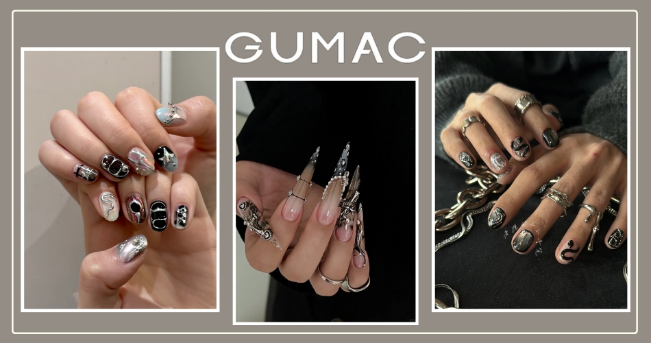 mau nail ca tinh thumb