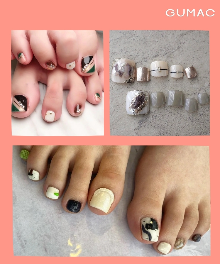 nail chan dinh da hinh hoc
