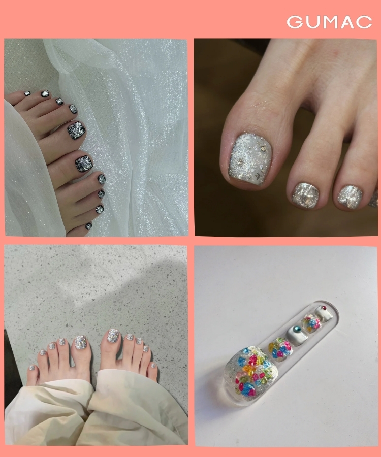 nail chan dinh da phoi nhu dep