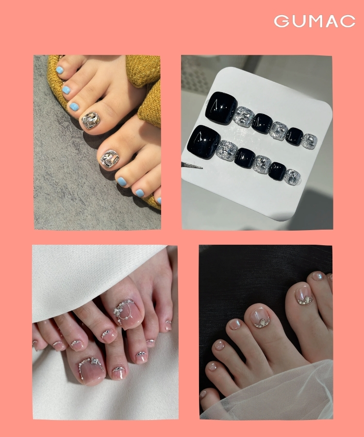 nail chan dinh da tron dep