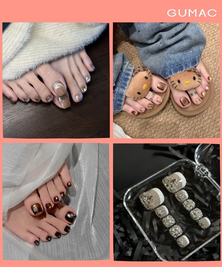 nail chan nen nau dinh da