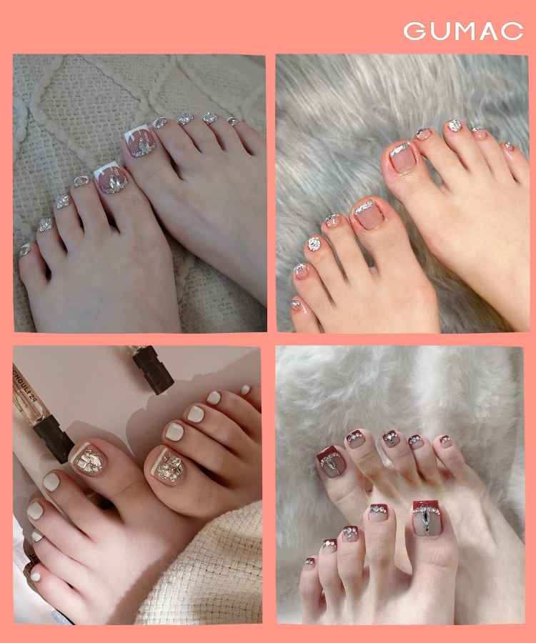 nail dinh da french dau mong