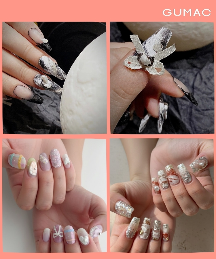 mau nail gel xi mang
