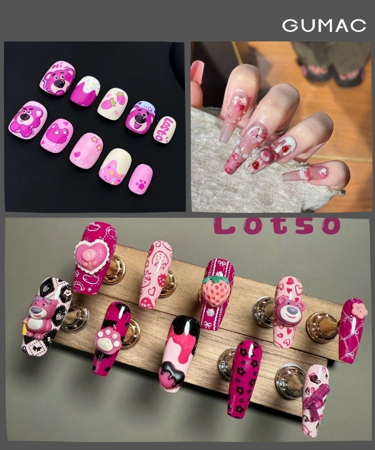 nail chan gau dau