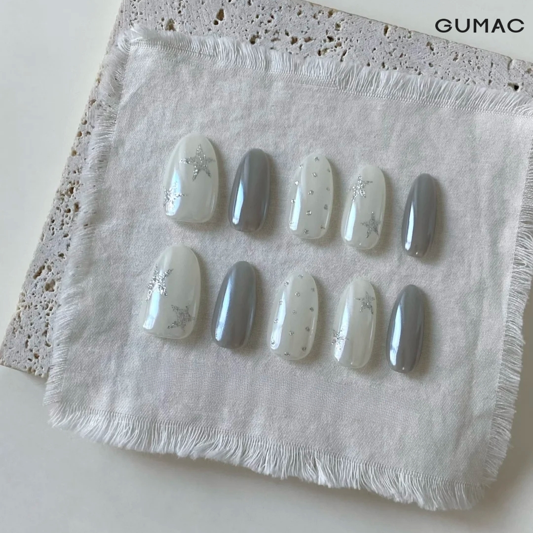 nail mau ghi