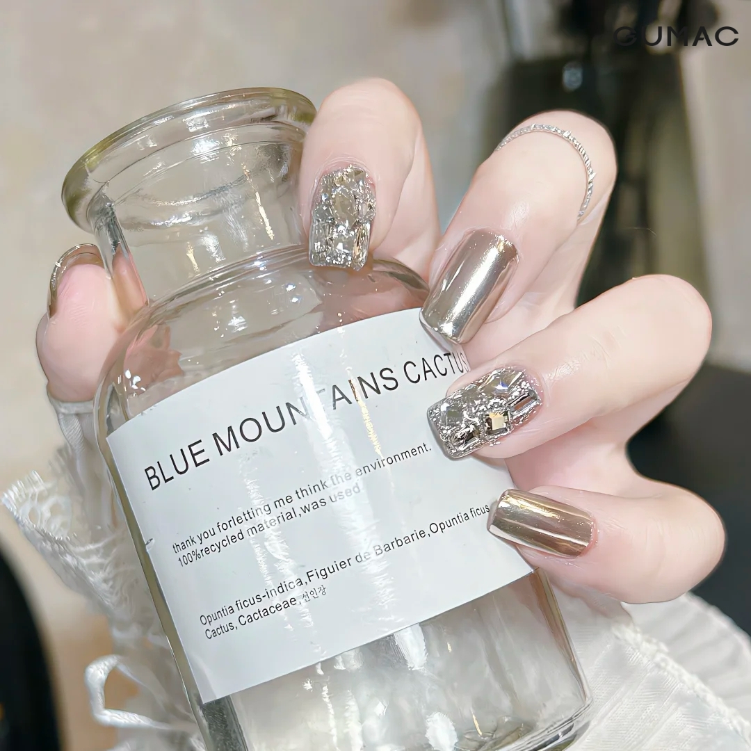 nail trang guong phoi kim tuyen