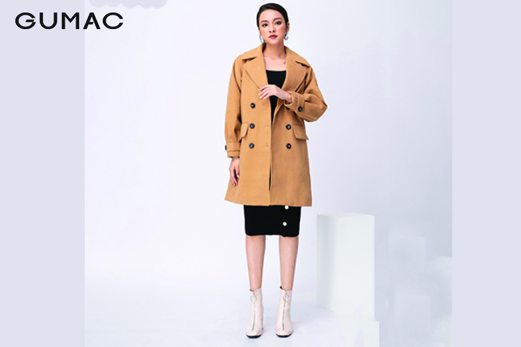 Áo khoác dạ dáng xoè