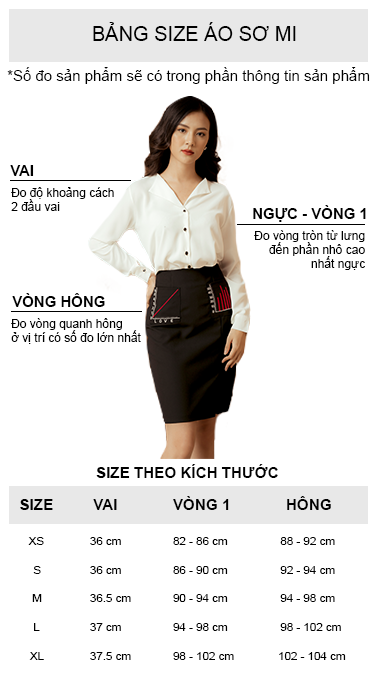 Cách đo chiều dài áo sơ mi chuẩn xác tại nhà