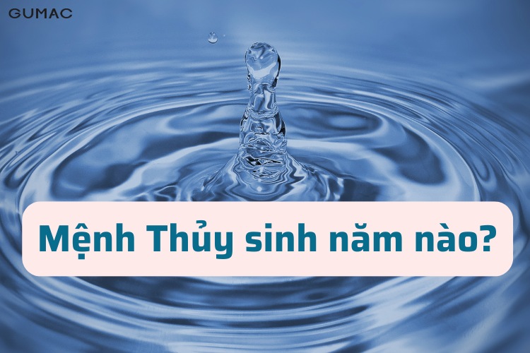 menh thuy sinh nam nao
