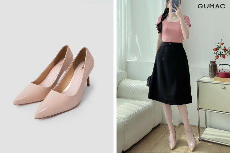 Outfit mùa Xuân đi với giày nào đẹp