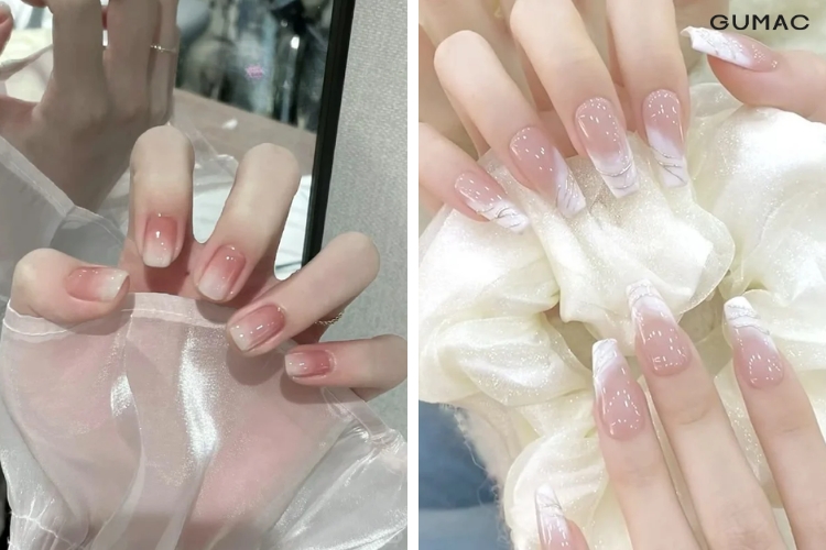 nail-ombre-hong-trang