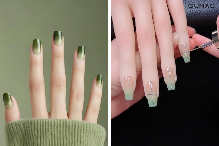 mong-tay-gam-mau-xanh-ngoc-ombre