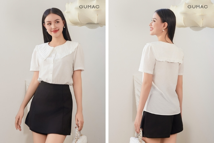 kiểu áo lẻ trung niên