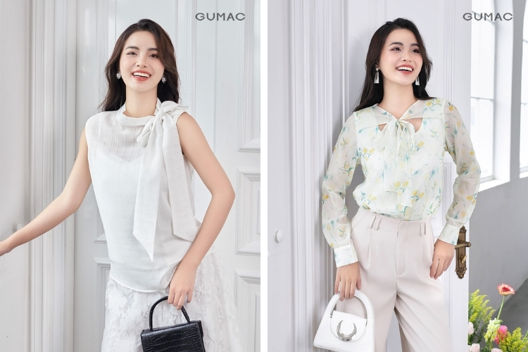 các kiểu áo voan tuoi trung nien