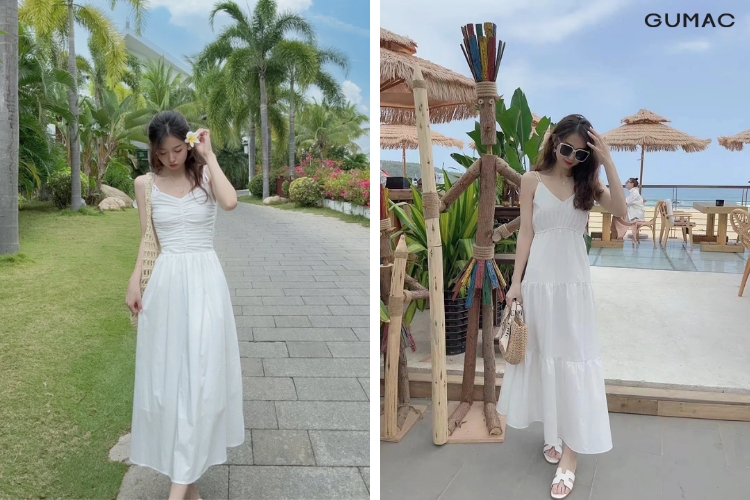 nhung mau dam trang diu dang