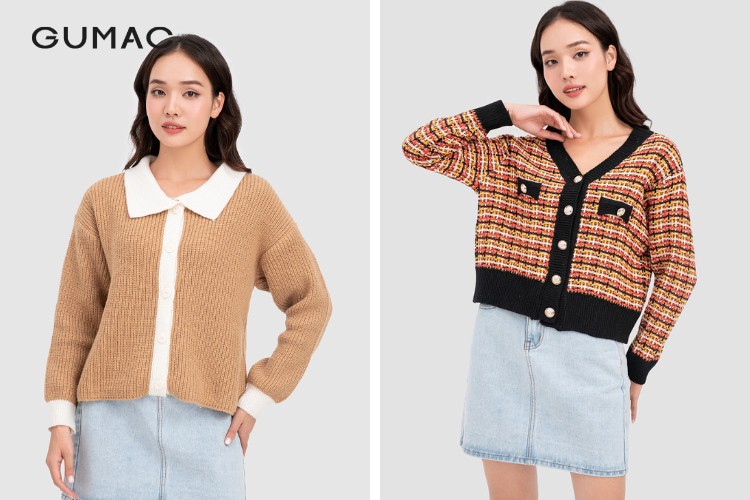 Một số lưu ý khi kết hợp áo len cùng chân váy