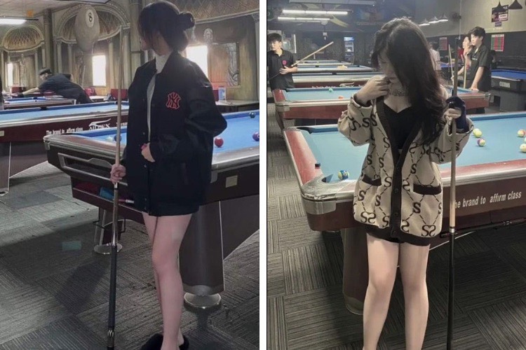 Áo khoác nữ đi đánh bida