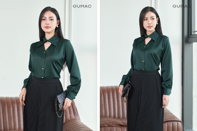 Thời trang với áo sơ mi Sun Kissed