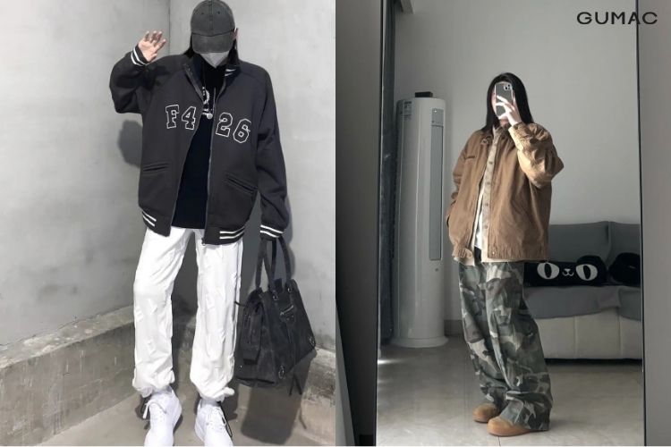 Phong cach Tomboy voi ao khoac bomber