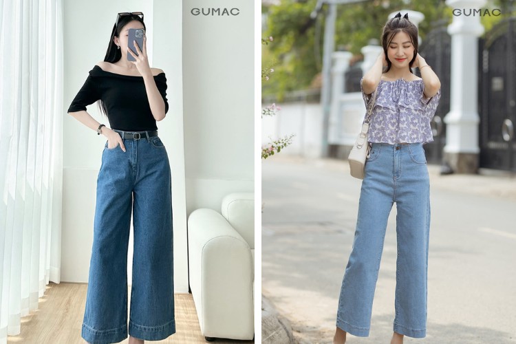 Đi tân gia với quần jean cho nàng