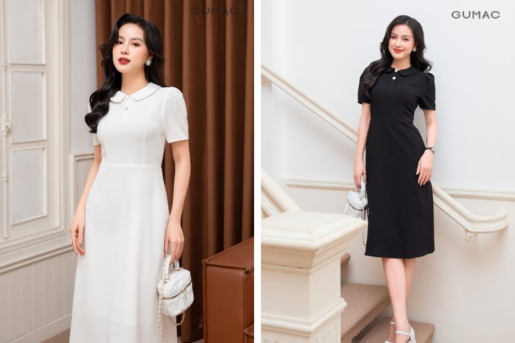 Gợi ý đầm thanh lịch cho nàng đi chùa