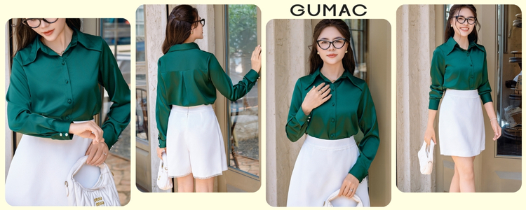 ao so mi nu gumac shop quan ao nu o bac giang chat luong