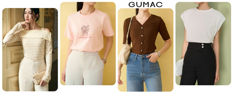 ao thun nu gumac da lat tre trung