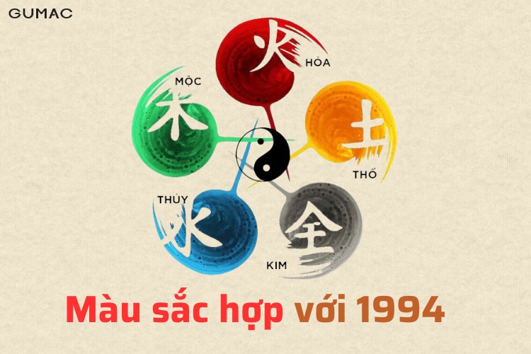 mau sac hop voi nguoi sinh nam 1994