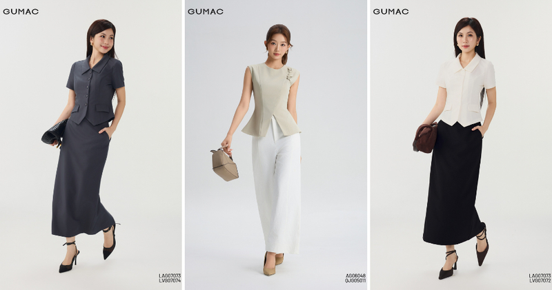 Dáng quả lê nên chọn đúng form quần, ưu tiên “trên sáng – dưới tối” để tạo hiệu ứng cân đối cơ thể.