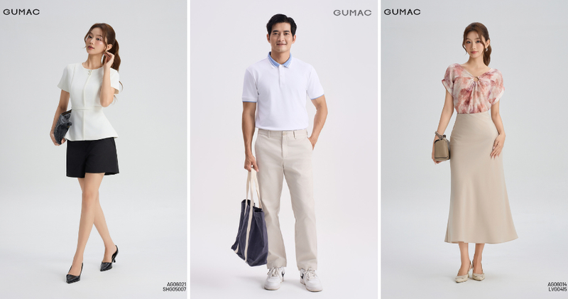Size XL cần trang phục có độ rộng thoải mái ở phần vai, ngực, eo, mông hoặc bắp tay.
