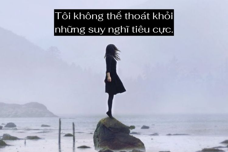 caption tam trang buon
