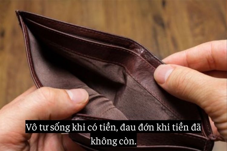 vi khong con tien