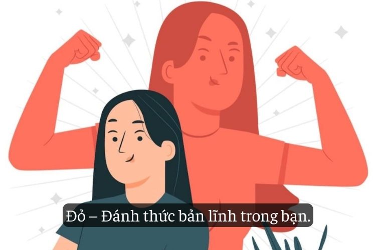 Slogan hay về màu đỏ